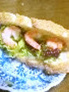 アボカドとえびのサンドイッチ-レシピのメイン写真