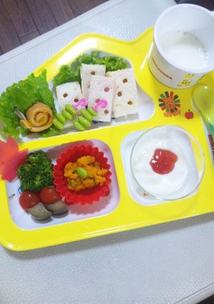 キャラ弁に!かたつむりのサンドだよ~-レシピのメイン写真