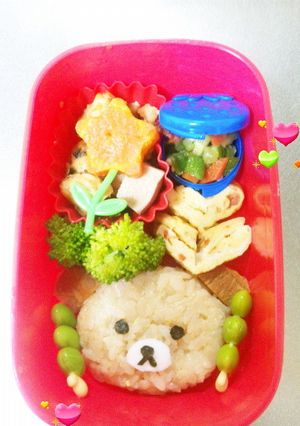 キャラ弁　リラックマ★-レシピのメイン写真
