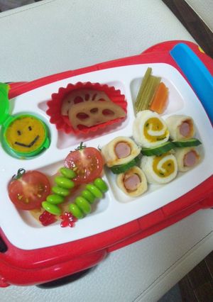 キャラ弁　にこちゃん-レシピのメイン写真