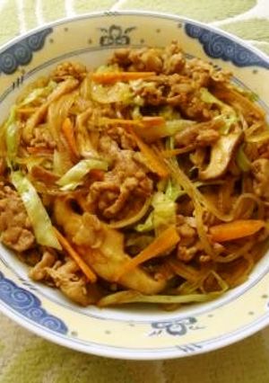 栄養たっぷり☆マロニーのカレー炒め-レシピのメイン写真