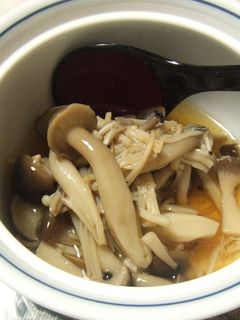 キノコの煮びたし-レシピのメイン写真