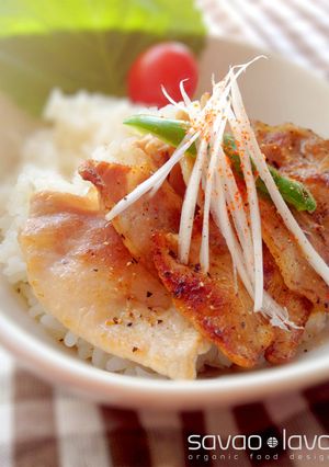 かんたん☆酸味がうれしい塩豚丼-レシピのメイン写真