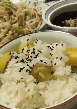 サツマイモご飯-レシピのメイン写真