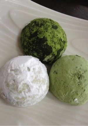 コーンスターチ× 簡単 抹茶スノーボール-レシピのメイン写真