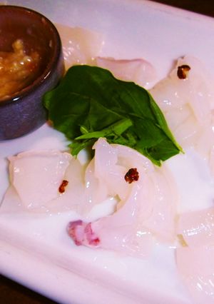 剣先烏賊の金斗雲マリネ☆焼き肝中華香油で-レシピのメイン写真