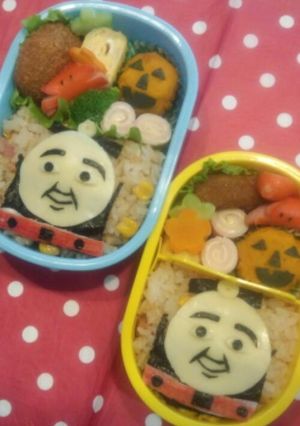 *キャラ弁*トーマス伝説のヒロ-レシピのメイン写真