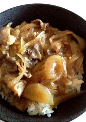 ＊豚あんかけ丼-レシピのメイン写真
