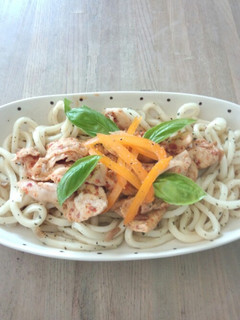 豚肉のバジルうどん炒め★-レシピのメイン写真