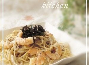 ゆかり香る✤海老クリームパスタ-レシピのメイン写真