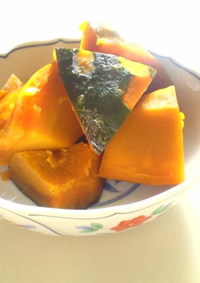 圧力鍋で簡単かぼちゃの煮物-レシピのメイン写真
