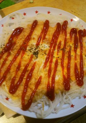 マロニーちゃんで新食感オムレツ-レシピのメイン写真