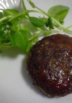 はなびし草の糖尿病食カロリー&塩分&蛋白制限の為のキャベツハンバーグ-レシピのメイン写真