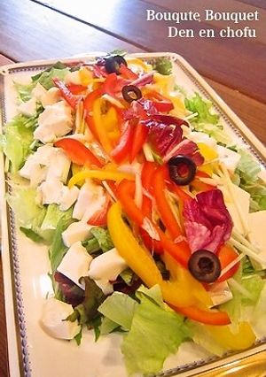 これリコッタ？のヘルシーなお豆腐サラダ-レシピのメイン写真