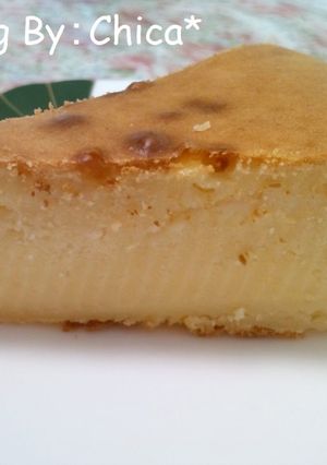 牛乳&生クリーム不使用のチーズケーキ♪-レシピのメイン写真