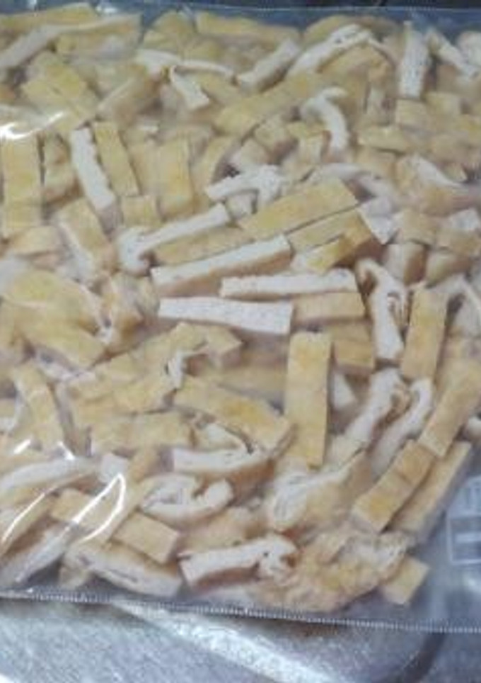 油揚げを冷凍します-レシピのメイン写真