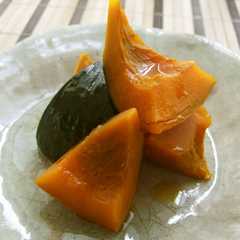 รูปของ わが家のかぼちゃの煮物