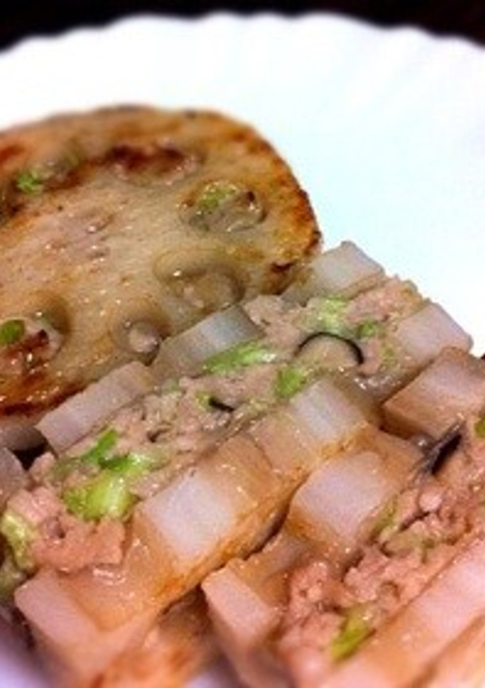 簡単！れんこんはさみ焼き☆れんこんサンド-レシピのメイン写真