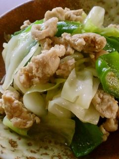 鶏そぼろと野菜のピリカラ炒め☆-レシピのメイン写真