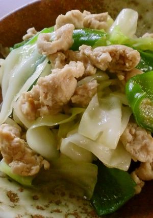鶏そぼろと野菜のピリカラ炒め☆-レシピのメイン写真