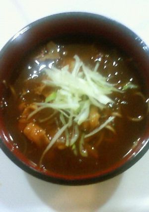 カレーうどん、そば-レシピのメイン写真
