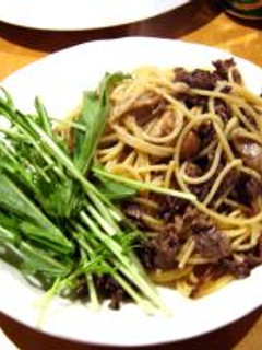 牛肉と舞茸の和風クリームパスタ-レシピのメイン写真