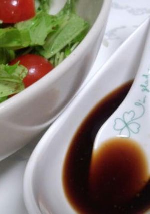 水菜にあう！簡単ドレッシングゥ！-レシピのメイン写真
