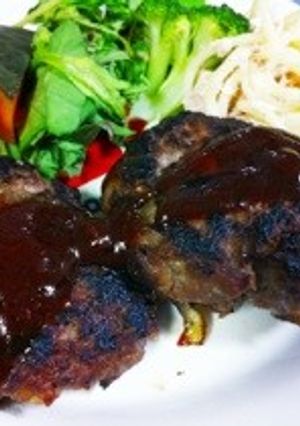 塩麹ハンバーグ♡-レシピのメイン写真