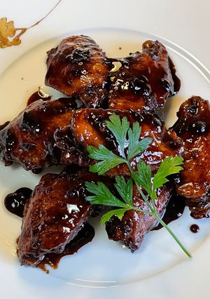 貴妃鶏鶏手羽の甘辛煮込み-レシピのメイン写真