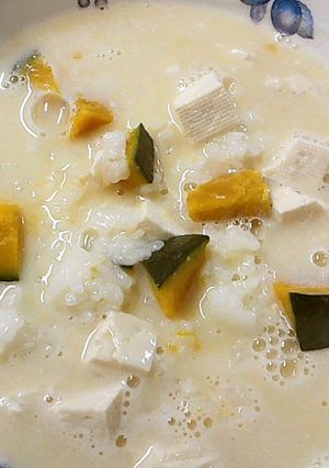 かぼちゃの豆乳粥-レシピのメイン写真
