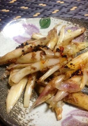 プレ農家めし◆みょうが炒め食べるラー油-レシピのメイン写真