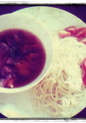 トマト de つけ麺-レシピのメイン写真