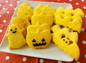 ハロウィンに♪サクサク！かぼちゃクッキー-レシピのメイン写真