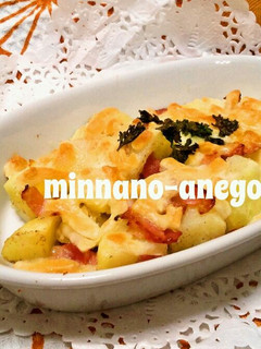 じゃがいもとベーコンのチーズ焼き-レシピのメイン写真