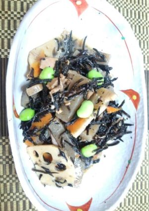 マグロフレークのひじき煮-レシピのメイン写真