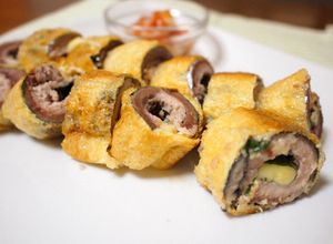 秋刀魚とチーズの油揚げロール-レシピのメイン写真