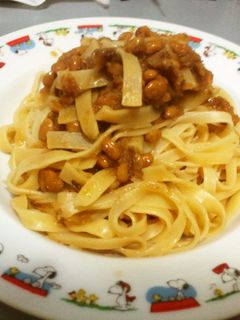 魅惑の納豆おろしパスタ-レシピのメイン写真