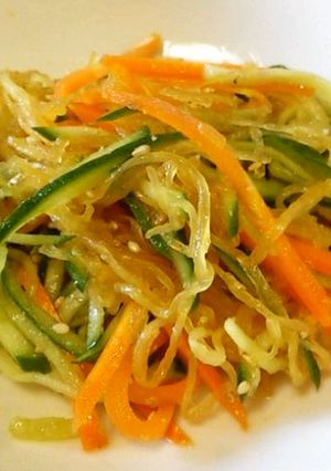 そうめんかぼちゃde中華サラダ-レシピのメイン写真