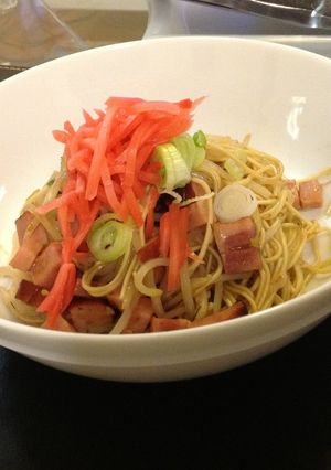 ラーメン焼いちゃいました。-レシピのメイン写真