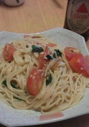 フレッシュトマトとアンチョビのパスタ-レシピのメイン写真