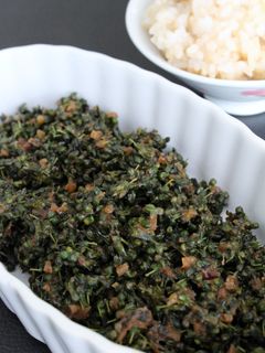 ご飯の供!醤油麹削り節deしその実の佃煮-レシピのメイン写真
