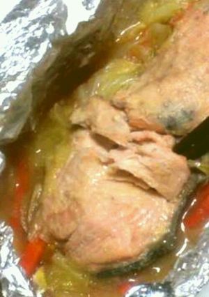 フライパンで！鮭のチャンチャン焼き-レシピのメイン写真