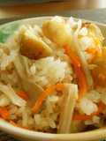 秋の味覚★栗と舞茸の炊き込みご飯