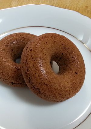 ベイクドーナツ♪ココア味-レシピのメイン写真