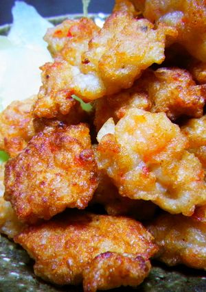 海老と蓮根の簡単揚げ焼き-レシピのメイン写真