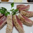 まぐろステーキ♡3色ソース