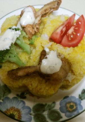 アラビア風チキンライス-レシピのメイン写真