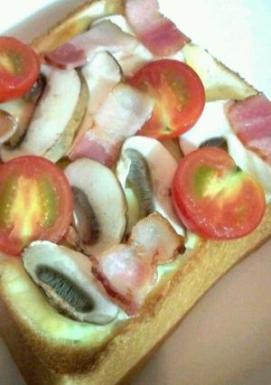 朝食に♪ベーコンマッシュ-レシピのメイン写真