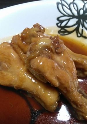 ●手羽元の照り照り煮●-レシピのメイン写真