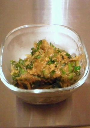 御飯のお供、おにぎりに♪ネギ味噌-レシピのメイン写真